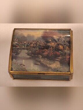 Thomas Kinkade Trinket Box Jewelry Box Enesco